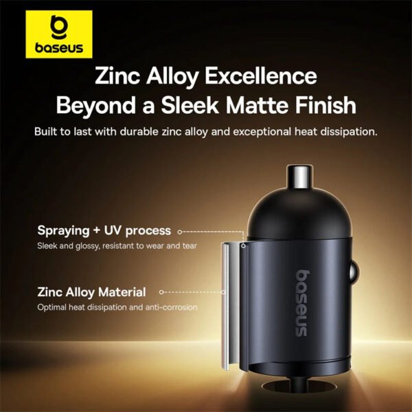 Baseus Tiny Star Mini Car Charger 30W - Image 5
