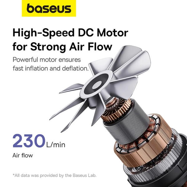 Baseus PocketGo Portable Air Pump - Image 9