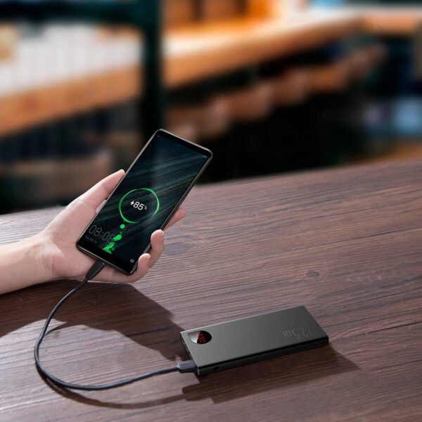 Baseus Adaman Metal Digital Display Quick Charge Power Bank 10000mAh 22.5W (2021 Editon) - Image 8