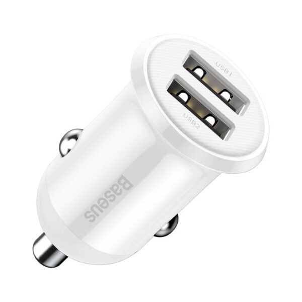 Baseus Grain Pro Car Charger (Dual USB 4.8A ) - Image 5