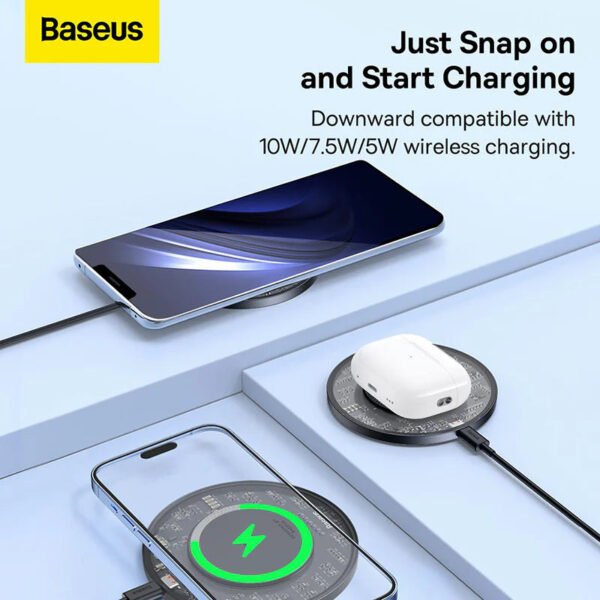 Baseus Simple 2 Wireless Charger 15W - Image 10