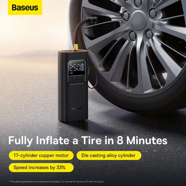 Baseus SuperMini Pro Series Wireless Car Inflator - Image 11
