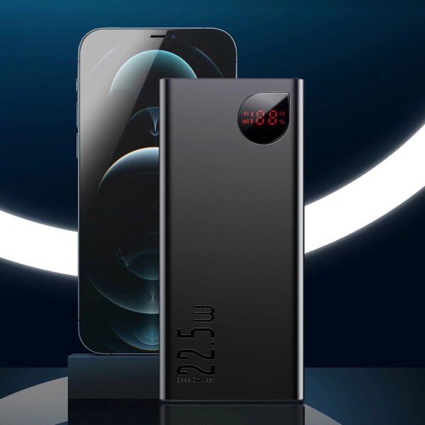 Baseus Adaman Metal Digital Display Quick Charge Power Bank 10000mAh 22.5W (2021 Editon) - Image 10