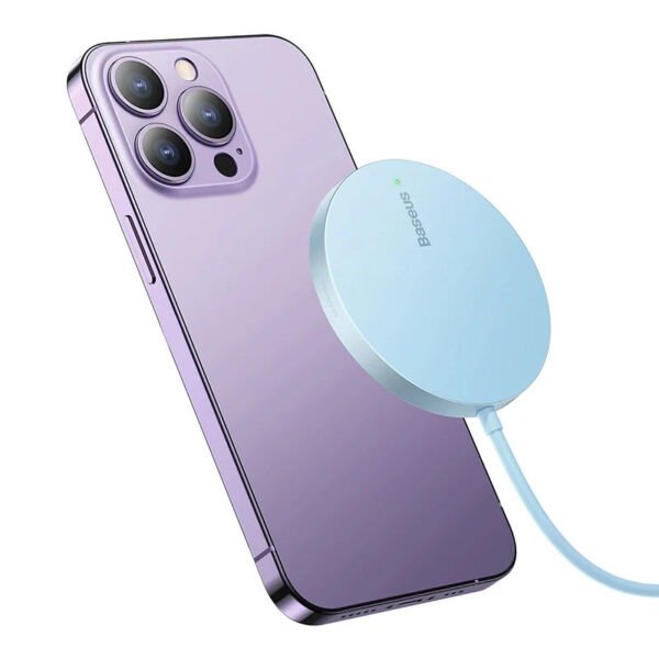 Baseus Simple Mini3 Magnetic Wireless Charger 15W - Image 7