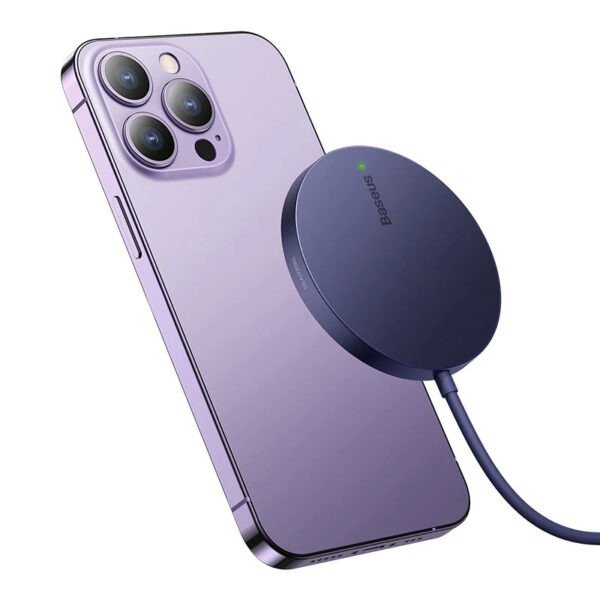 Baseus Simple Mini3 Magnetic Wireless Charger 15W - Image 8