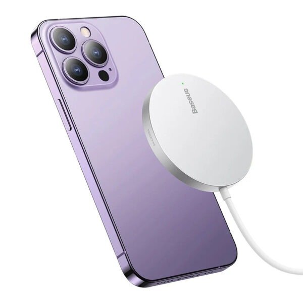 Baseus Simple Mini3 Magnetic Wireless Charger 15W - Image 6