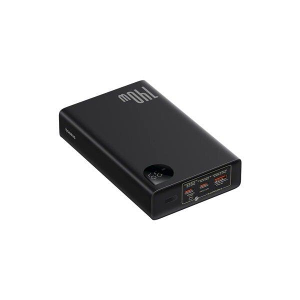 Baseus Adaman Digital Display Fast Charge Power Bank 24000mAh 140W (With Superior Series Fast Charging Data Cable Type-C to Type-C 240W (48V/5A) 1m Black) - Image 3