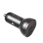 Baseus Digital Display Dual USB 4.8A Car Charger 24W