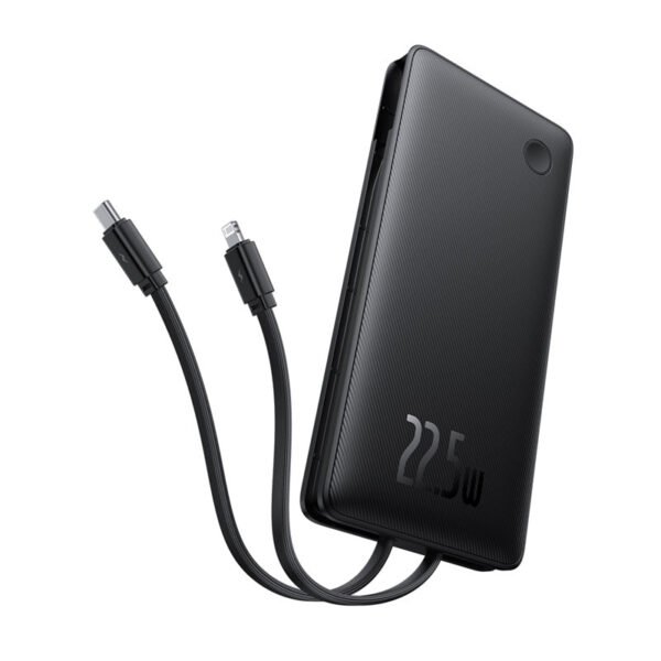 Baseus Airpow Lite Power Bank 10000mAh 22.5W Dual-Cable - Image 2