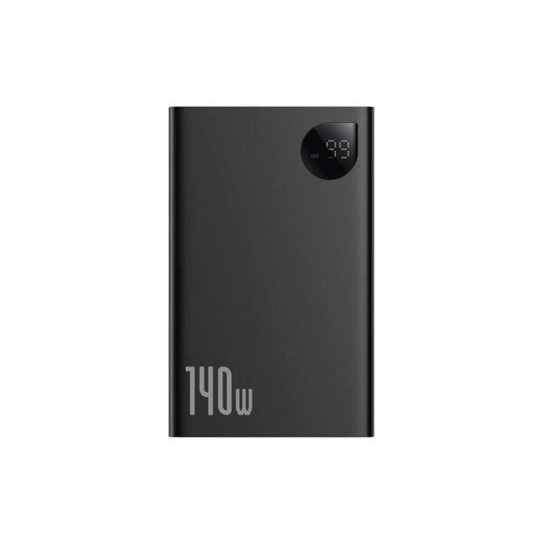 Baseus Adaman Digital Display Fast Charge Power Bank 24000mAh 140W (With Superior Series Fast Charging Data Cable Type-C to Type-C 240W (48V/5A) 1m Black) - Image 5