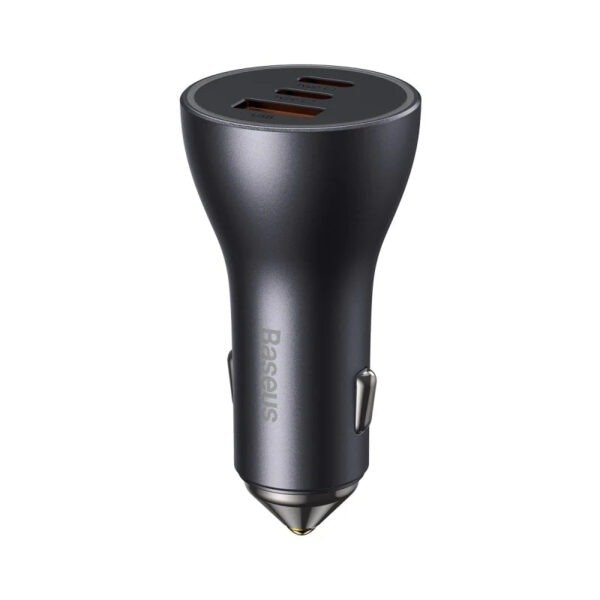 Baseus Golden Contactor Pro Triple Fast Charger Car Charger 65W U+C+C - Image 3