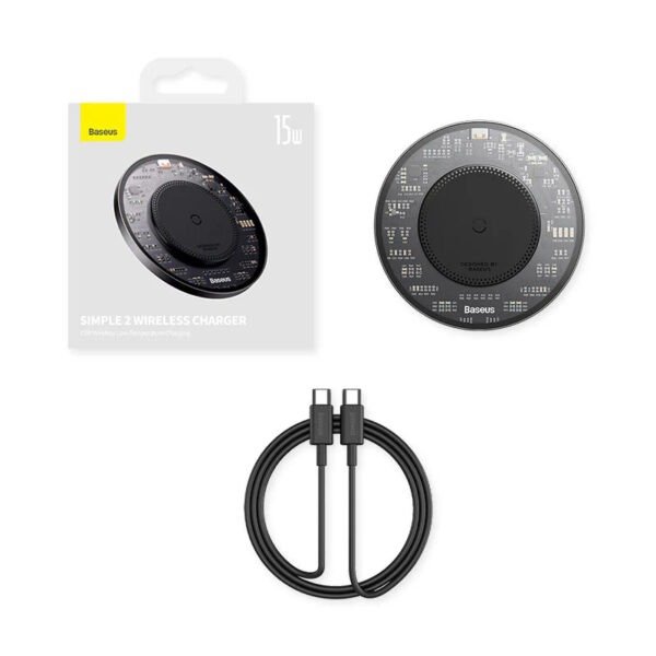 Baseus Simple 2 Wireless Charger 15W - Image 13
