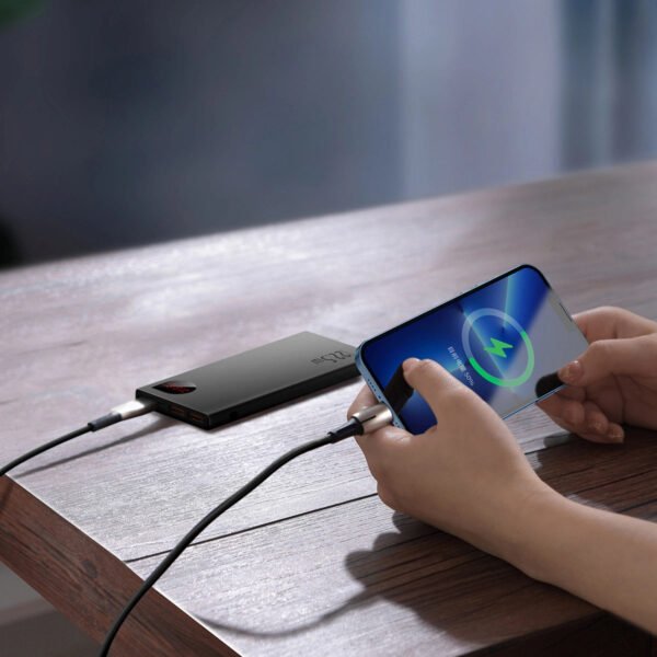 Baseus Adaman Metal Digital Display Quick Charge Power Bank 10000mAh 22.5W (2021 Editon) - Image 6