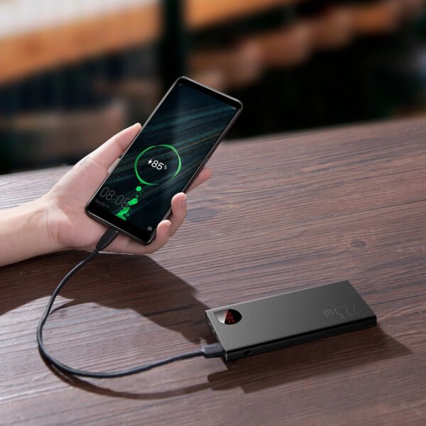 Baseus Adaman Metal Digital Display Quick Charge Power Bank 10000mAh 22.5W (2021 Editon) - Image 7