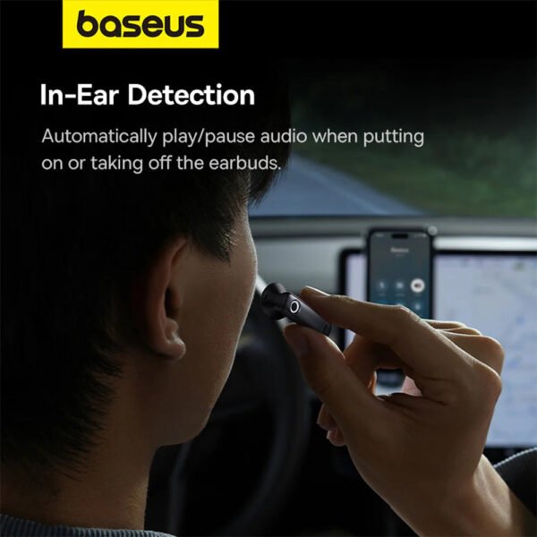 Baseus C-Mic CM10 Smart Unilateral Wireless Earphone for Car - Image 9