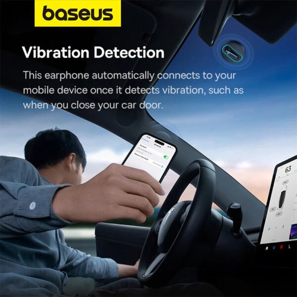 Baseus C-Mic CM10 Smart Unilateral Wireless Earphone for Car - Image 10