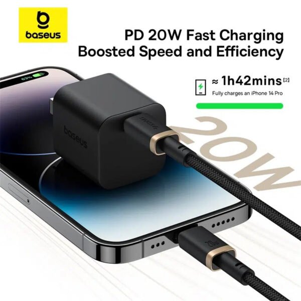 Baseus Dura Series Fast Charging Cable Type-C to iP 20W - Image 9