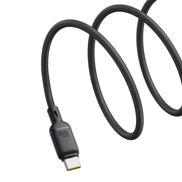 Baseus New Pudding Series Fast Charging Cable Type-C to Type-C 100W 1.5m Cluster Black - Image 3