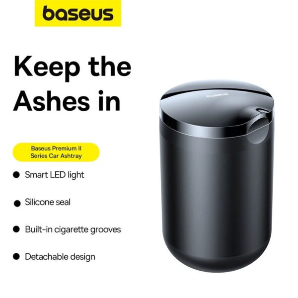 Baseus Premium 2 Series Car Ashtray - Image 6