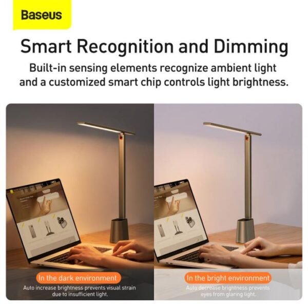 Baseus Smart Eye Series Charging Folding Reading Desk Lamp(Smart Light ) - Image 13