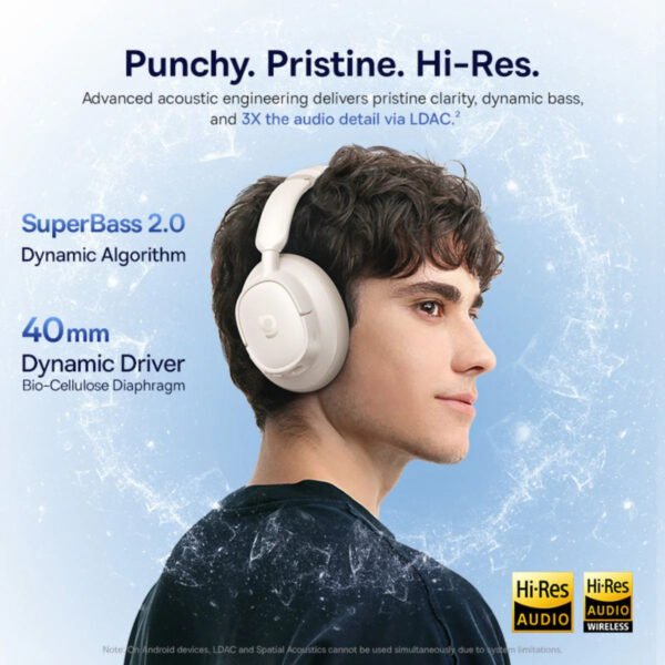 Baseus Bass BH1 NC Wireless Noise Cancelling Headphones - Image 12