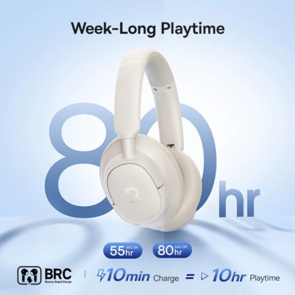 Baseus Bass BH1 NC Wireless Noise Cancelling Headphones - Image 14