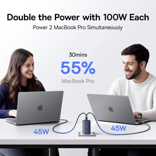 Baseus PicoGo AE11 Fast Charger 2C+U 100W US - Image 5