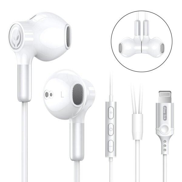 Dawlink Wired Earphones - Stereo Sound + Mic