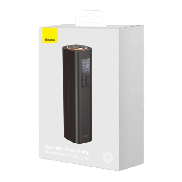 Baseus Super Mini Inflator Pump Black - Image 10