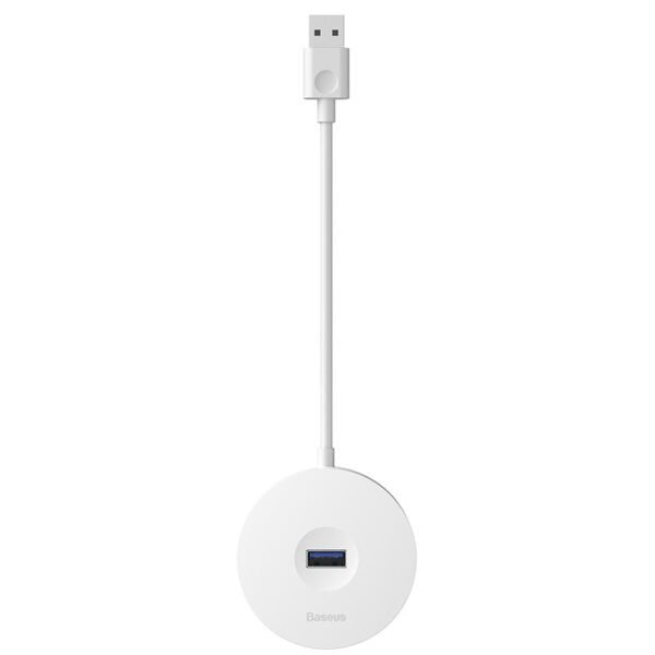 Baseus round box HUB adapter (Type-C to USB3.0*1+USB2.0*3)10cm - Image 3