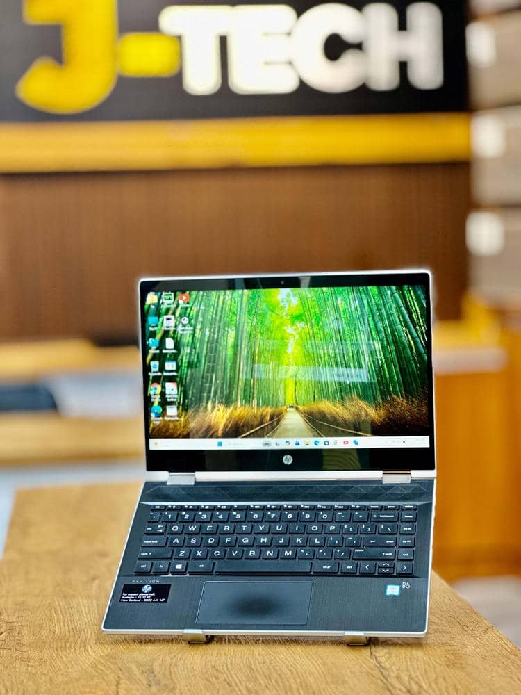 1252276A-B4CD-4942-8FEC-9D52CFC41A01.jpg HP Pavilion 14-CD x360, Core i5 8th Gen, Touch 2-in-1, 8GB/256GB - Image 1