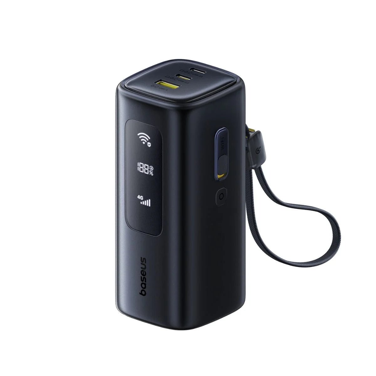 1_f52f3259-fd76-4980-8cbc-4af8240e65ee.jpg Baseus EnerGeek GX11 MiFi Portable WiFi Power Bank 20000mAh 67W - Image 1