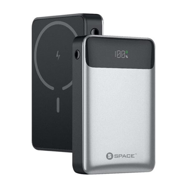 Wireless Power Bank 10000mAh, 15W Magnetic Wireless Charging, 22.5W PD