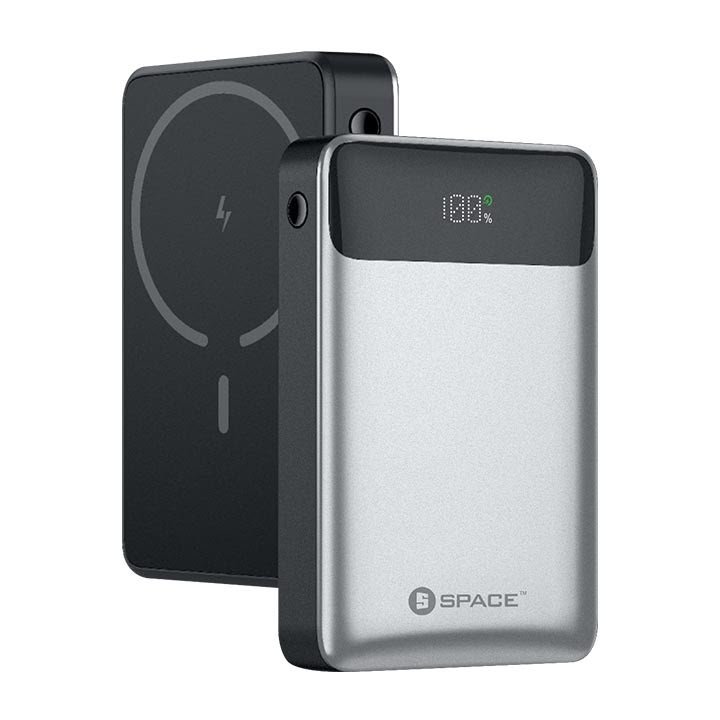 24567868-2ff4-40f9-b9cc-8787529be05b.jpg Wireless Power Bank 10000mAh, 15W Magnetic Wireless Charging, 22.5W PD - Image 1