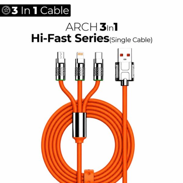 ARCH 3in1 Hi-Fast Series (Single Cable)