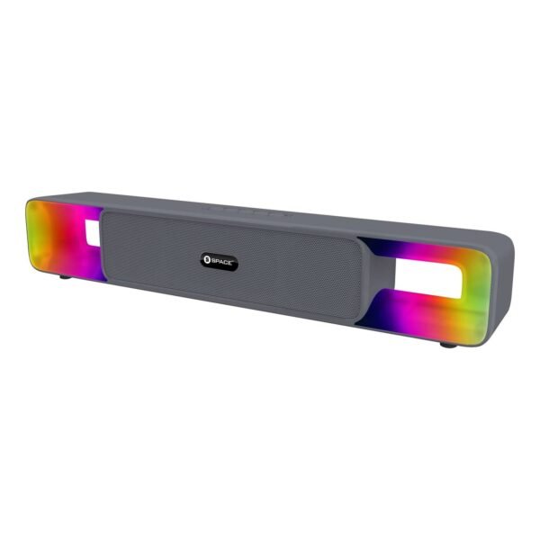 RISE Wireless Boombar Series, Dual Speakers, RGB Lighting, Long Battery - Image 2