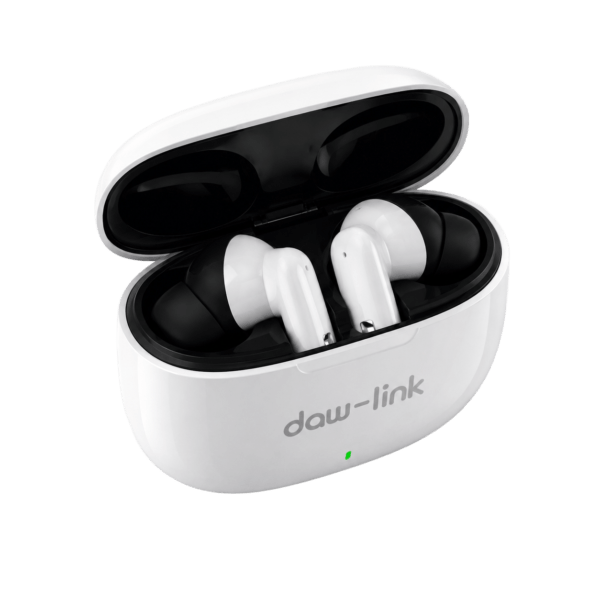 Dawlink White Wireless Headset