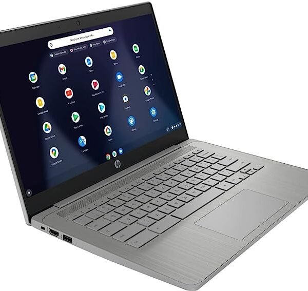 HP Chromebook 14 G6 - 4GB RAM - 32GB Storage - 14" Display - Playstore Supported - 1.10 GHz Intel Celeron N3350 - ChromeBook - FREE LAPTOP BAG