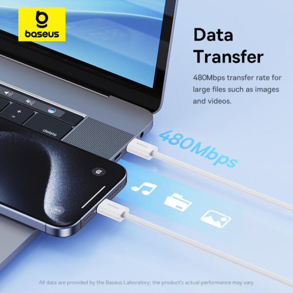 Baseus Superior Series 2 Fast Charging Data Cable Type-C to Type-C 30W - Image 9