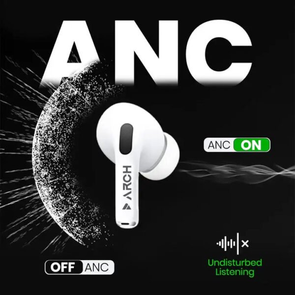 ARCH Pods Pro 2 ANC TWS Earbuds with 40H Battery & Spatial Audio - Image 2