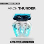 ARCH Thunder Gaming Earbuds with Turbo Mode & Quad Mic ENC