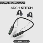 Arch Stitch Wireless Bluetooth Neckband Handsfree with OWS Technology