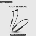 Arch Zenband Bluetooth Neckband Handsfree with ANC & 60H Battery