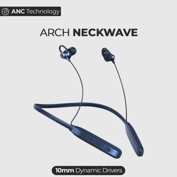 Arch NeckWave Bluetooth Neckband Handsfree with 40H Battery & ENC Calls