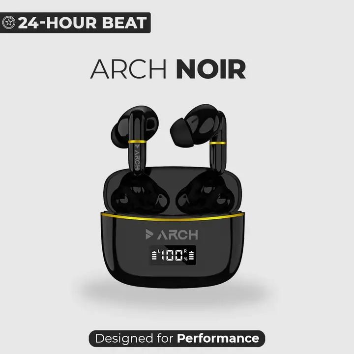 Arch_Noir.jpg Arch Noir Bluetooth TWS Earbuds with Spatial Audio & 24H Playback - Image 1