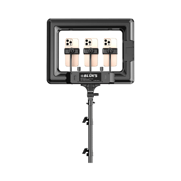 BX-713 3-in-1 Smart Phone Holder & StudioGlow LED Ring Light - Image 2