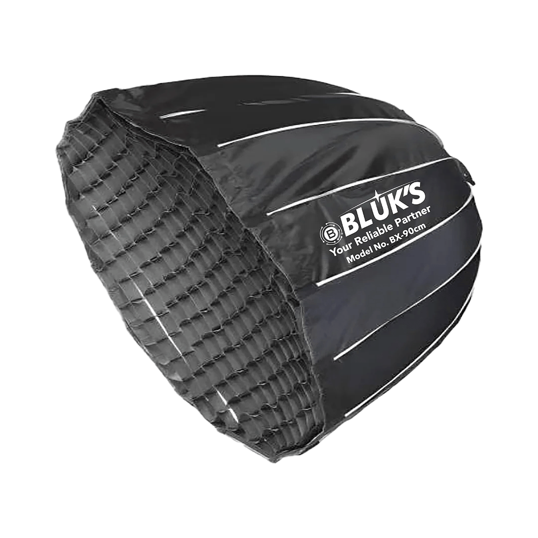 BX-90CM-1_d63c3e7c-c7e7-4aff-8874-40b7c2785007.png BX-90cm Parabolic Soft Box Flash Light - Image 1