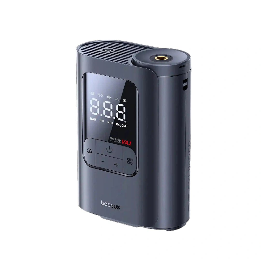 Baseus-GoTrip-VA1-Max-Super-Mini-Cordless-Inflator-22-Cylinder-_-Cosmic-Black-Model-C0119601-BC.jpg Baseus GoTrip VA1 Super Mini Cordless Inflator 22-Cylinder Cosmic Black (Includes: Air Hose x1, Air Nozzles x3, Charging Cable x1) - Image 1