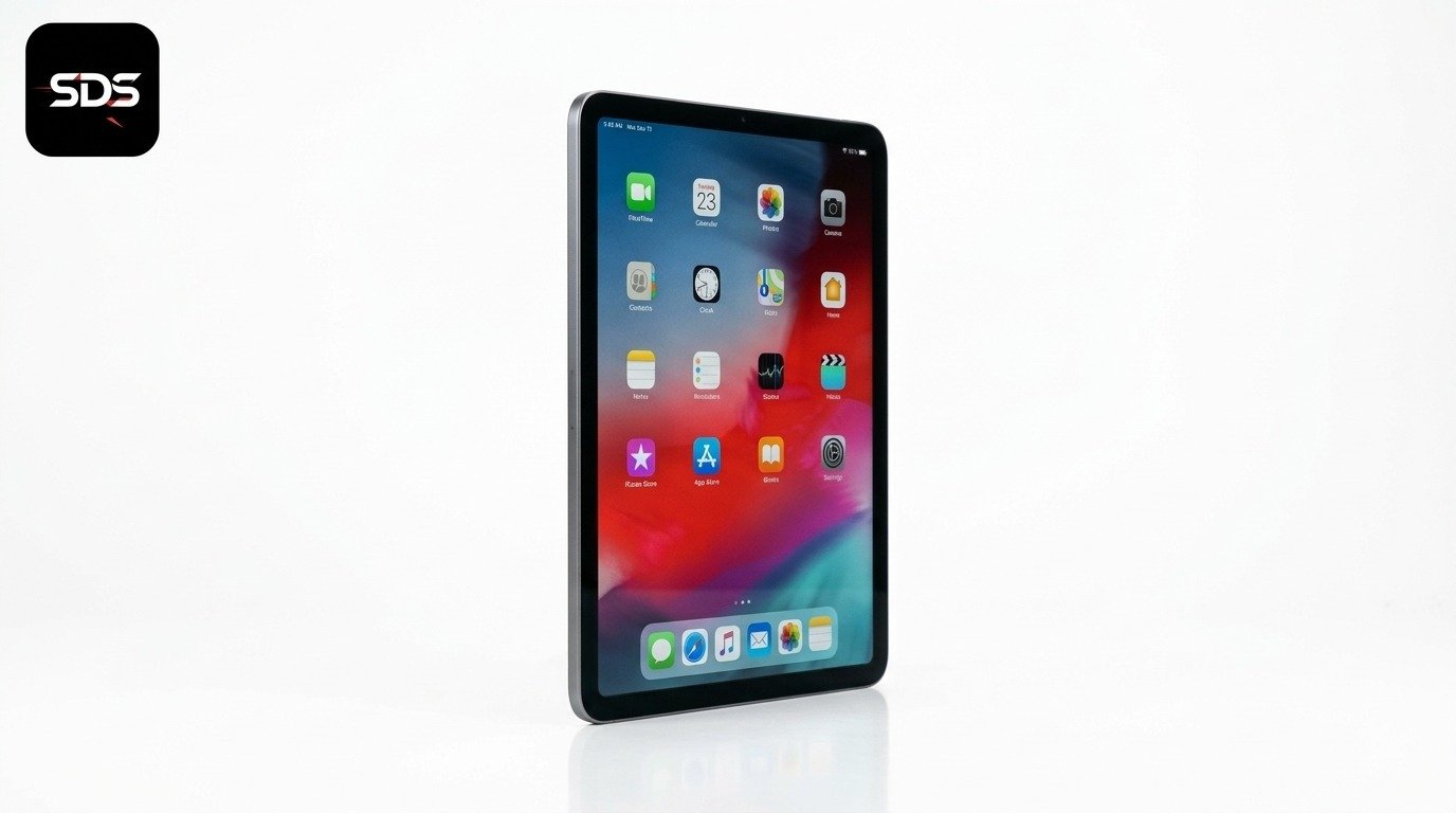 Tablet_standing_upright_20260910145149 Apple iPad Air 1st Generation 9.7" | 64GB, Space Gray - Image 1