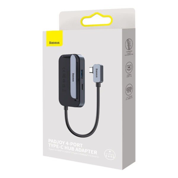 Baseus PadJoy 4-Port Type-C HUB Adapter - Image 11